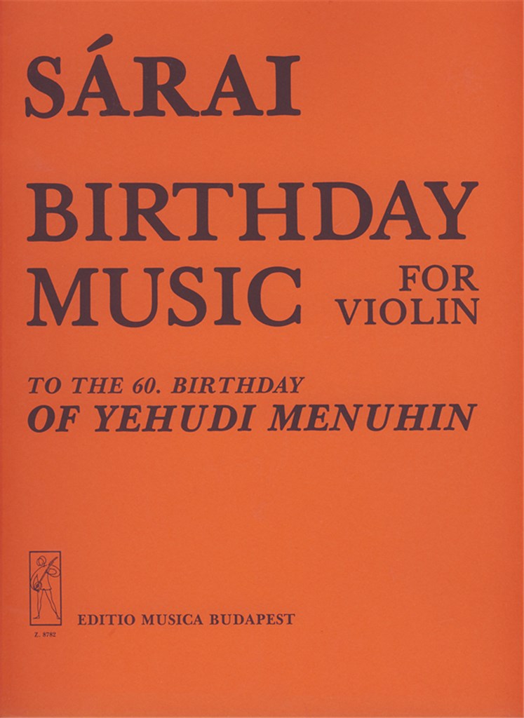 Birthday music (to Yehudi Menuhin's 60. birthday